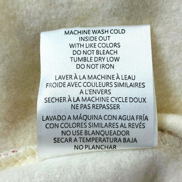 Star Wars Women's Large Crew Neck Long Sleeve Tie-Dye Sweatshirt Headband Ivory - Picture 7 of 7